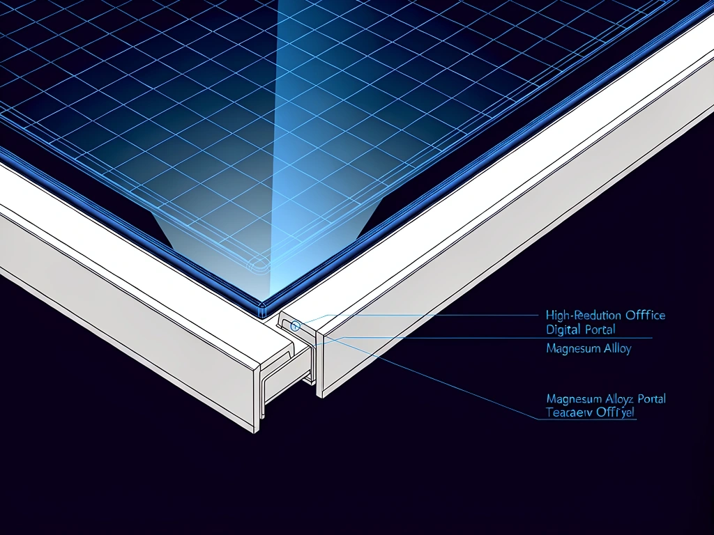 Close-up of portal hardware/interface detail